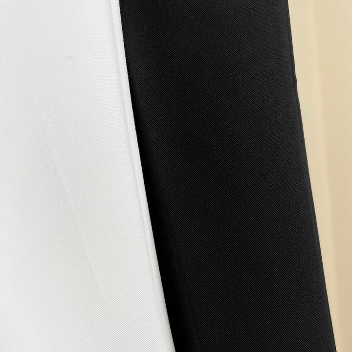 Damen Elegante gerade geschnittene Anzughose mit Bügelfalte und Eingrifftaschen Echoarchiv