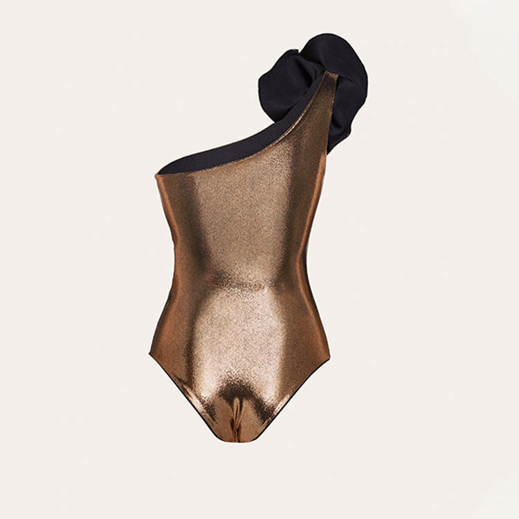 Damen Glamouröser Cut-Out Badeanzug Echo Archiv