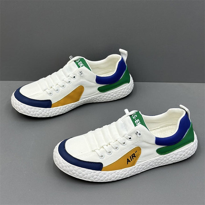 Herren Leichter atmungsaktiver Mesh-Sneaker mit strukturierter Air-Optik-Sohle Echoarhiv