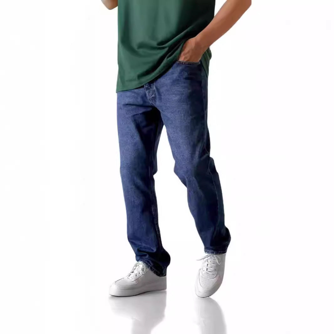 Herren nan lockere Straight-Leg Jeans mit elastischem Bundsaum und entspannter Passform Echo Archiv