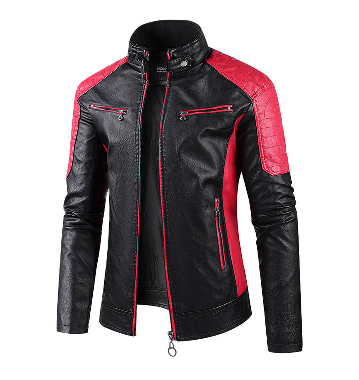Herren Modische Bikerjacke Echo Archiv
