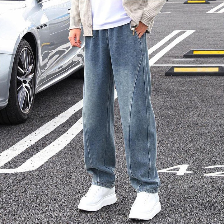 Herren Modische weite Freizeithose Echo Archiv