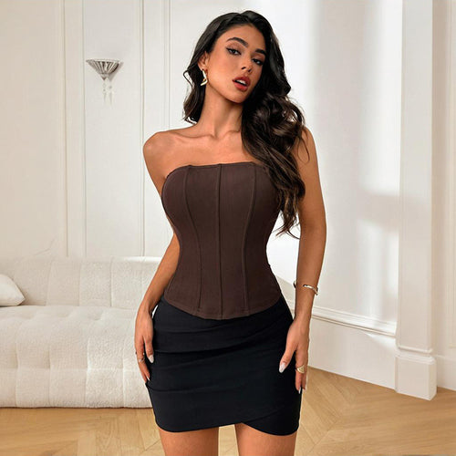 Damen Bustier-Oberteil mit figurformendem Design Echo Archiv