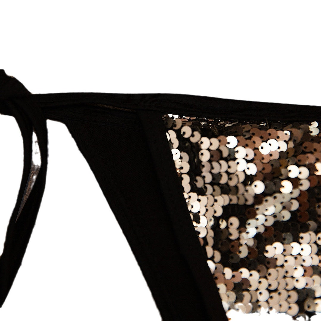 Damen Glitzernder Bikini mit raffinierten Rückendetails Echo Archiv