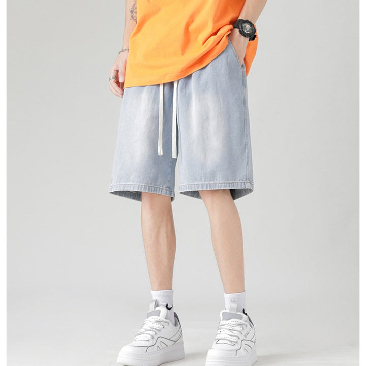 Herren lässige Denim-Shorts mit praktischen Seitentaschen Echoarchiv