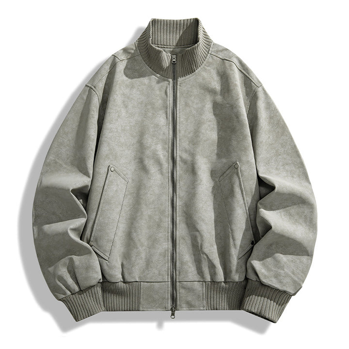 Herren modische Bomberjacke mit einzigartiger Textur Echoarchiv