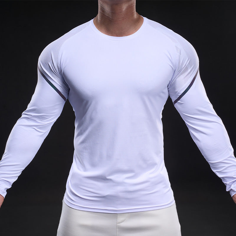 Herren sportliches Langarm-Funktionsshirt Echoarchiv