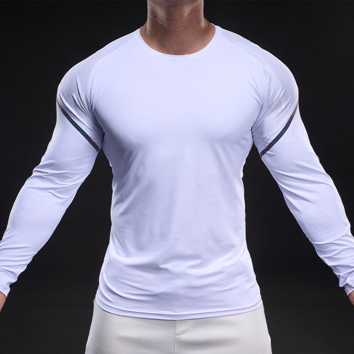 Herren sportliches Langarm-Funktionsshirt Echoarchiv
