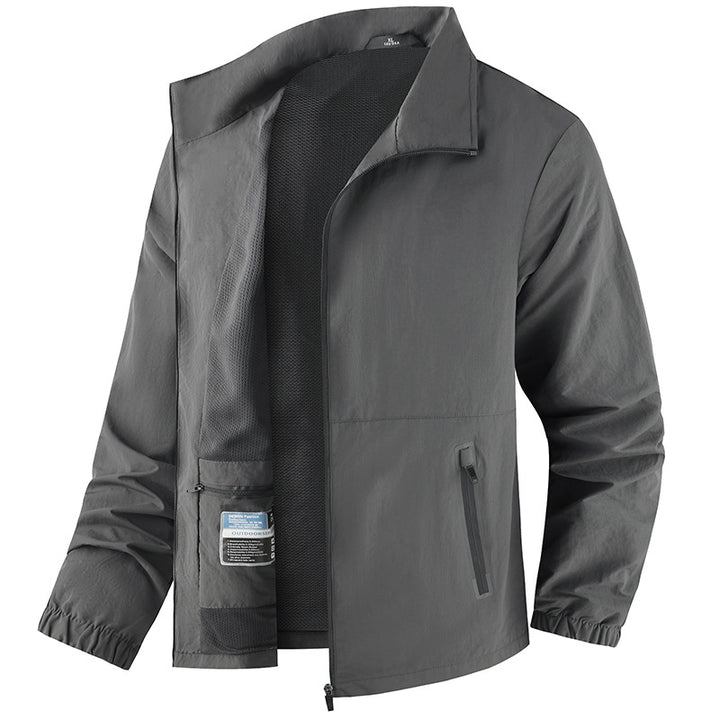 Herren Leichte Übergangsjacke mit praktischen Taschen Echo Archiv