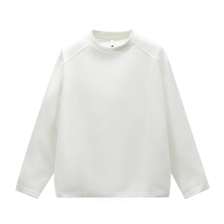 Unisex Minimalistisches Rundhals-Sweatshirt mit Raglanärmeln Echoarchiv