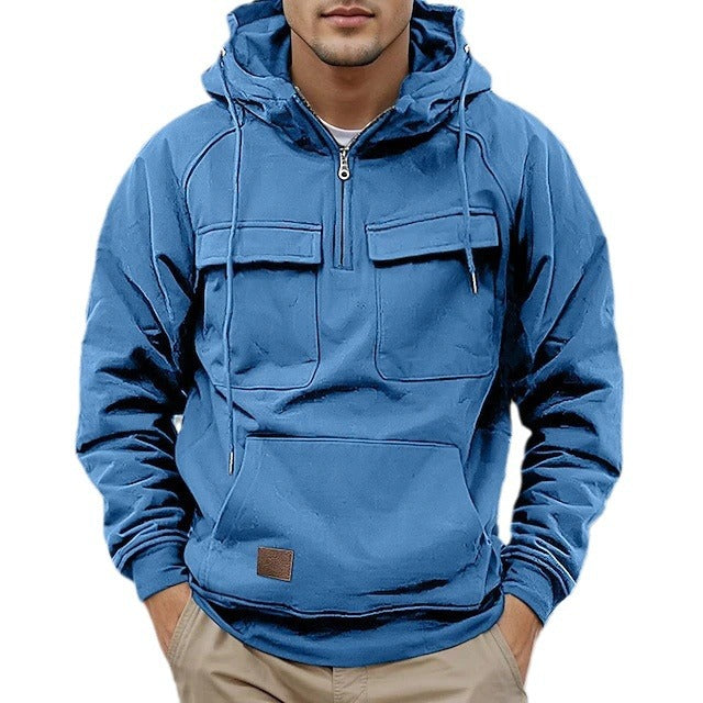 Herren funktioneller Anorak mit praktischen Taschen Echoarchiv