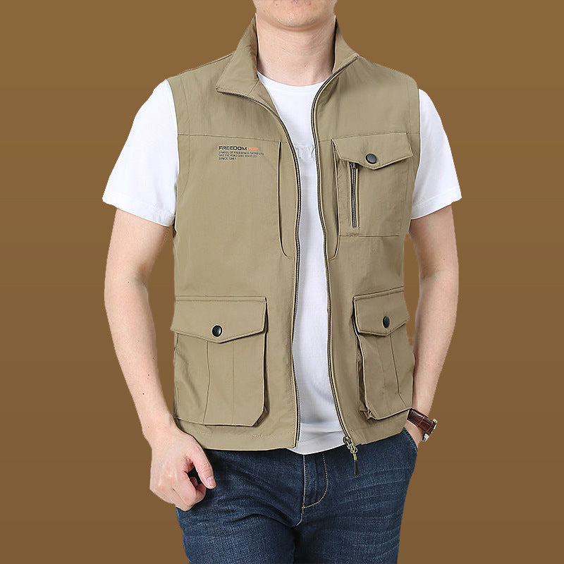 Herren Multifunktionale Outdoor-Weste Echo Archiv