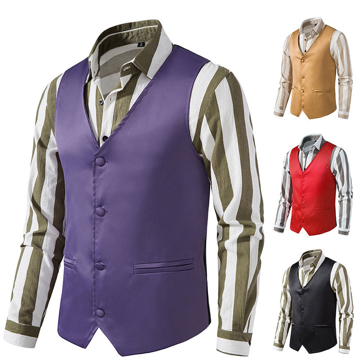 Herren elegante Weste im modernen Design Echoarchiv