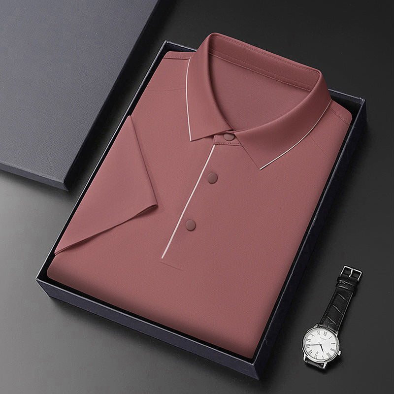 Herren stilvolles Poloshirt mit innovativer feuchtigkeitsableitender Technologie Echoarchiv