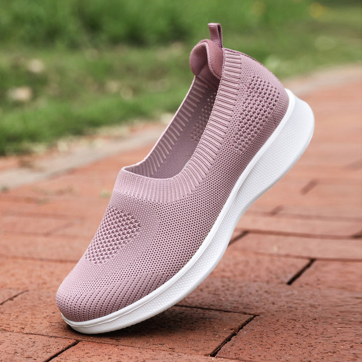 Damen nan nahtloser Slip-On Komfortschuh mit elastischem Maschenobermaterial und federleichter EVA-Laufsohle Echo Archiv