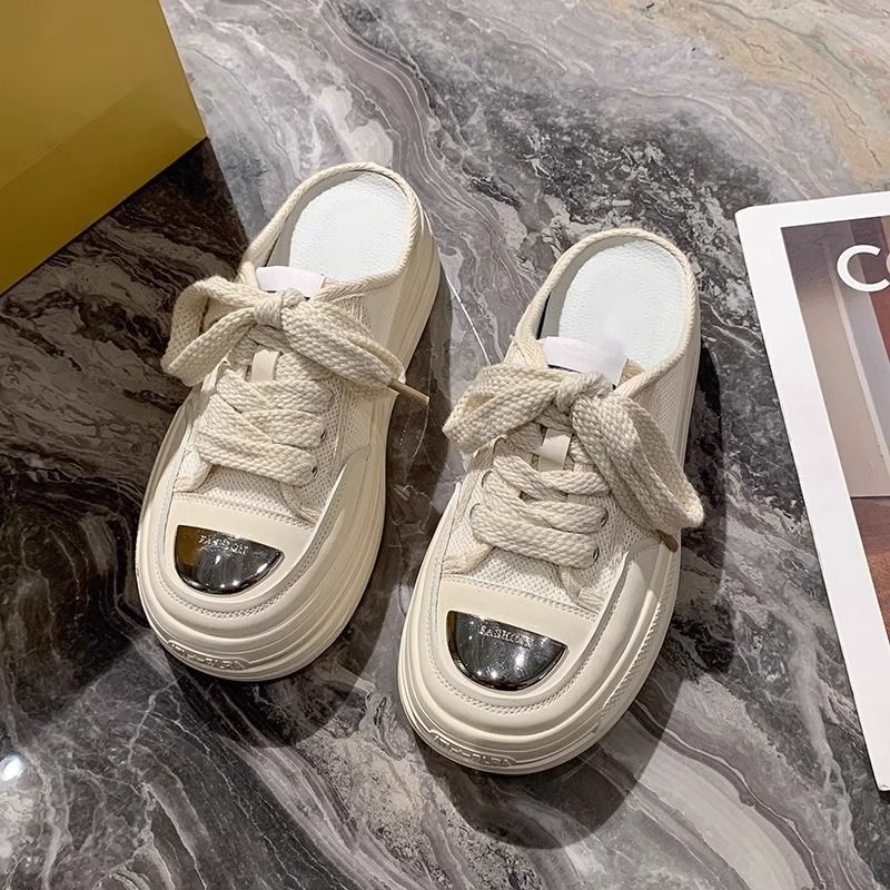 Damen modische Slip-On Sneakers mit dämpfender Sohle und luftiger Mesh-Oberfläche Echo Archiv