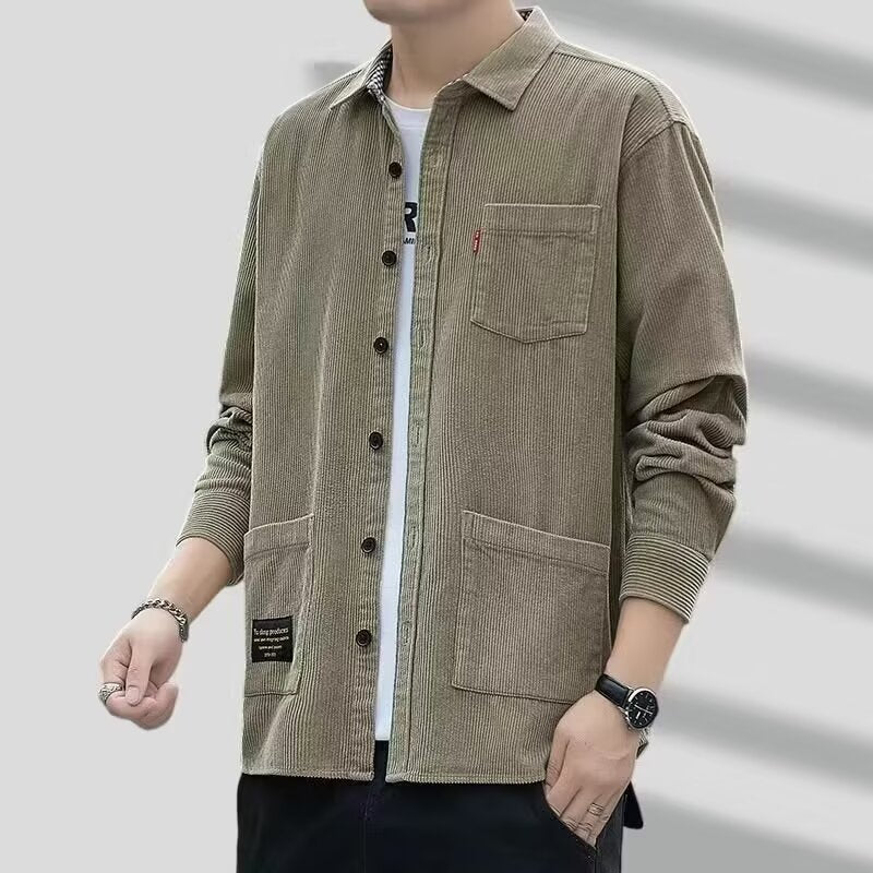 Herren modische Cordjacke Echoarchiv