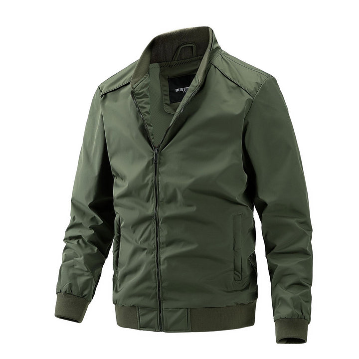 Herren Freizeit-Bomberjacke mit hohem Kragen Echo Archiv