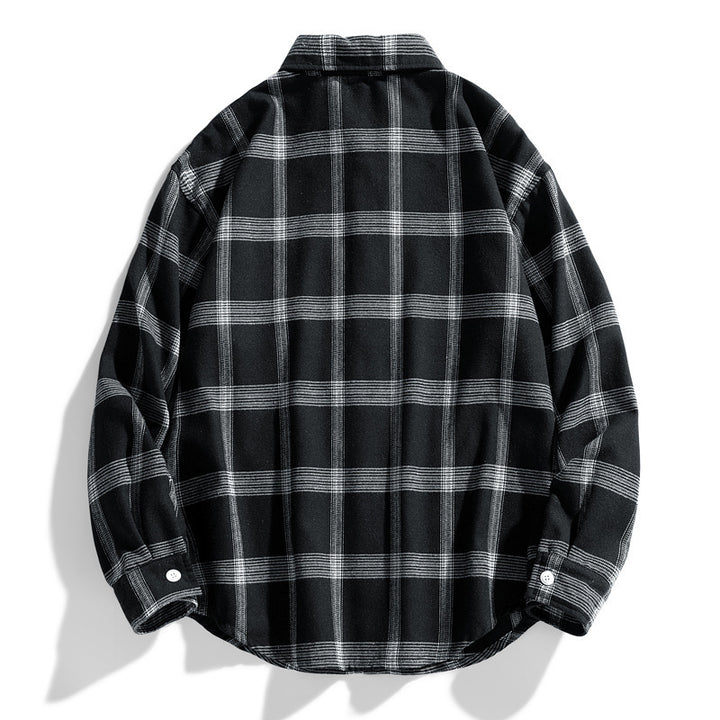 Damen Komfortable Flanellhemd Echo Archiv