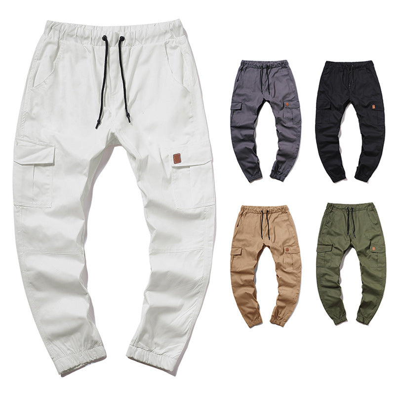 Herren Cargo-Hose mit elastischem Bund und praktischen Seitentaschen Echoarchiv