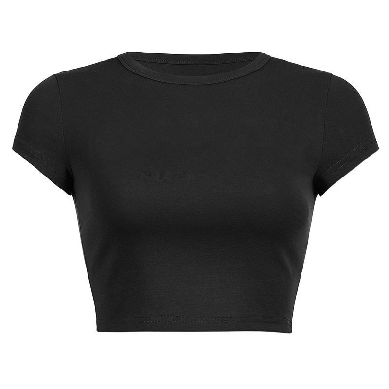 Damen Figurbetontes Crop-Top Echo Archiv