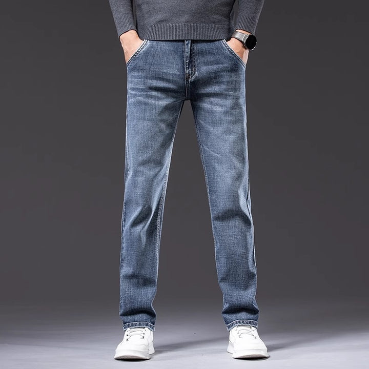 Herren bequeme Slim-Fit Jeans mit modischem Design und robustem Material Echoarchiv