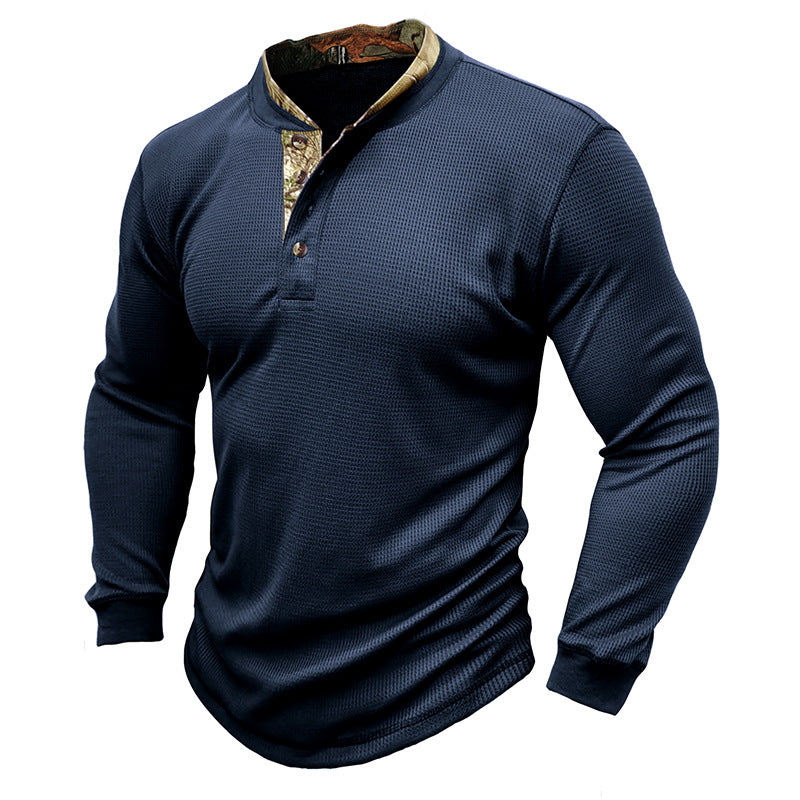 Herren Langarm Shirt mit modernem Kragen Echoarchiv