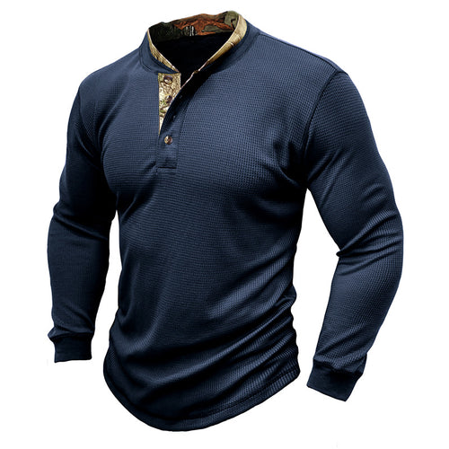 Herren Langarm Shirt mit modernem Kragen Echoarchiv
