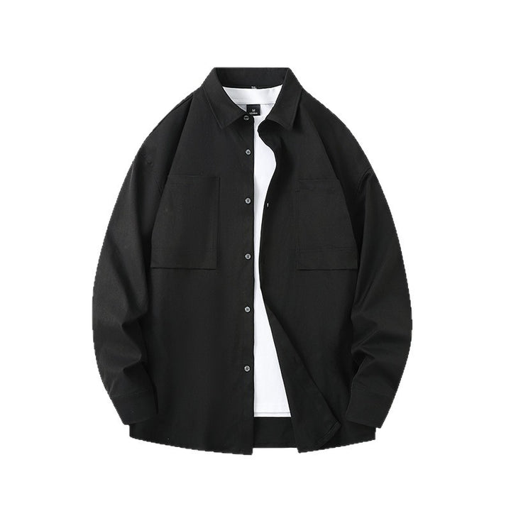Herren Lässige Overshirt mit praktischen Brusttaschen Echoarchiv