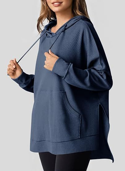 Damen Oversized Kapuzenpullover Echo Archiv
