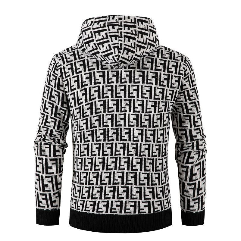 Herren Strickjacke mit modernem Zopfmuster und kuscheligem Innenfutter Echoarchiv