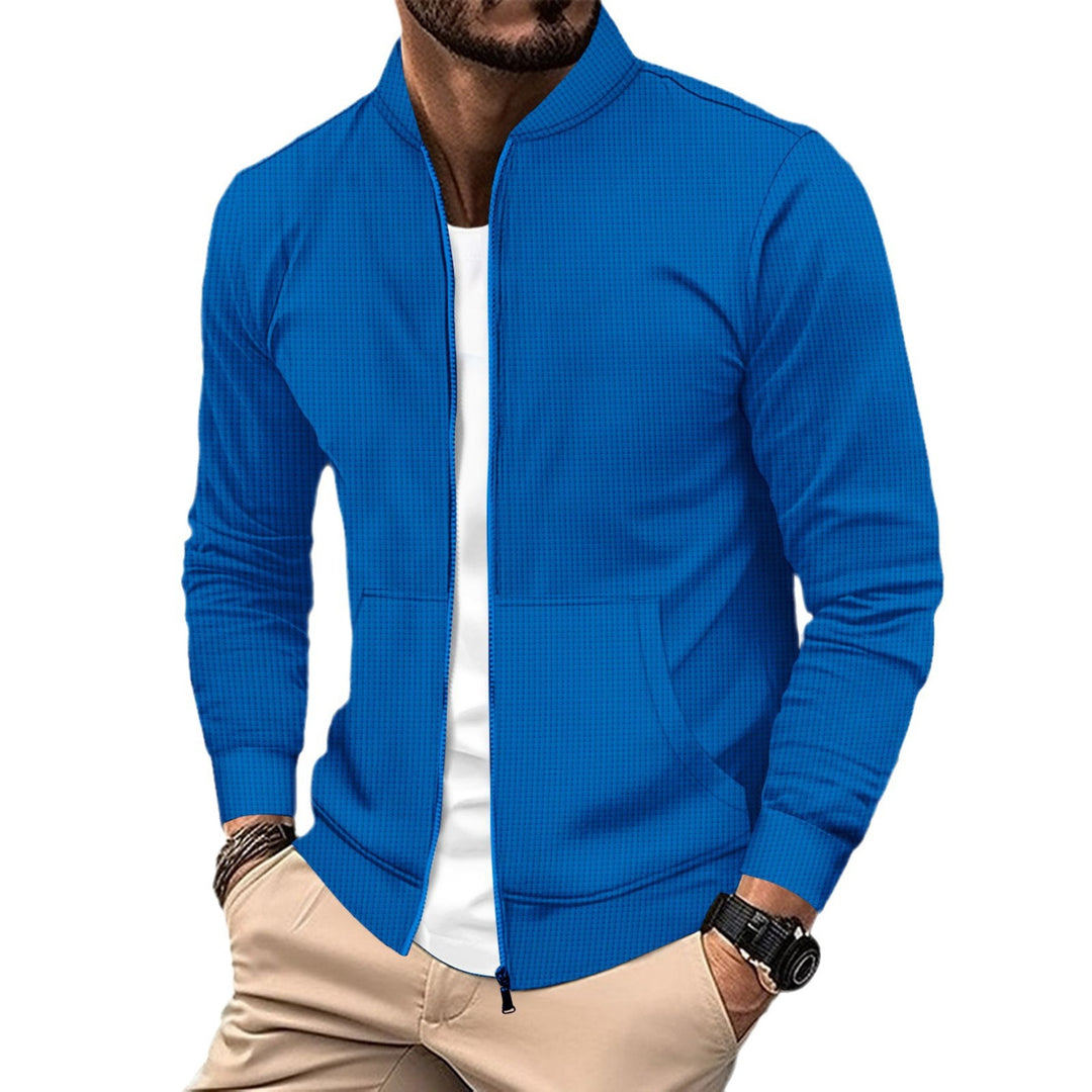 Herren sportliche Freizeitjacke mit Reißverschluss und praktischen Taschen Echoarchiv