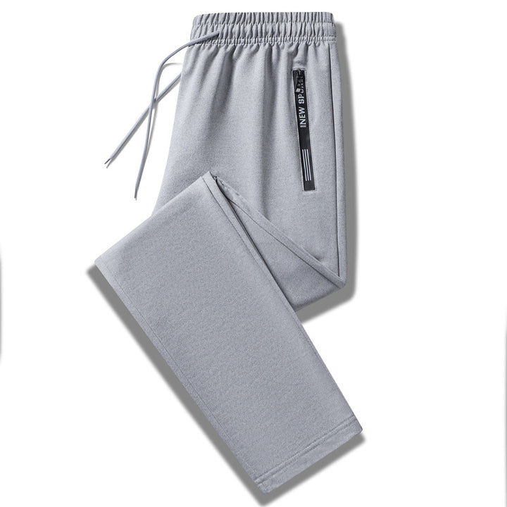 Herren Performance-Trainingshose aus Quick‑Dry‑Mikrofaser mit elastischem Tunnelzugbund und verdeckten Reißverschlusstaschen Echo Archiv