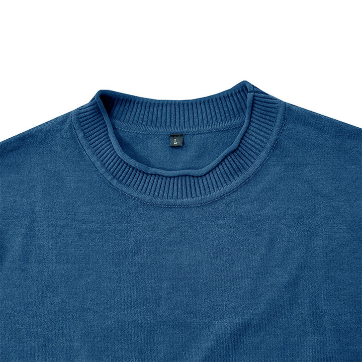 Herren Strickpullover mit moderner Passform und feiner Textur Echoarchiv