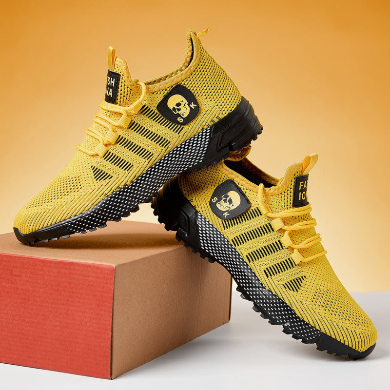 Herren Strick-Sockensneaker mit robuster Trail-Profilsohle und gepolstertem Komfortfußbett Echoarchiv