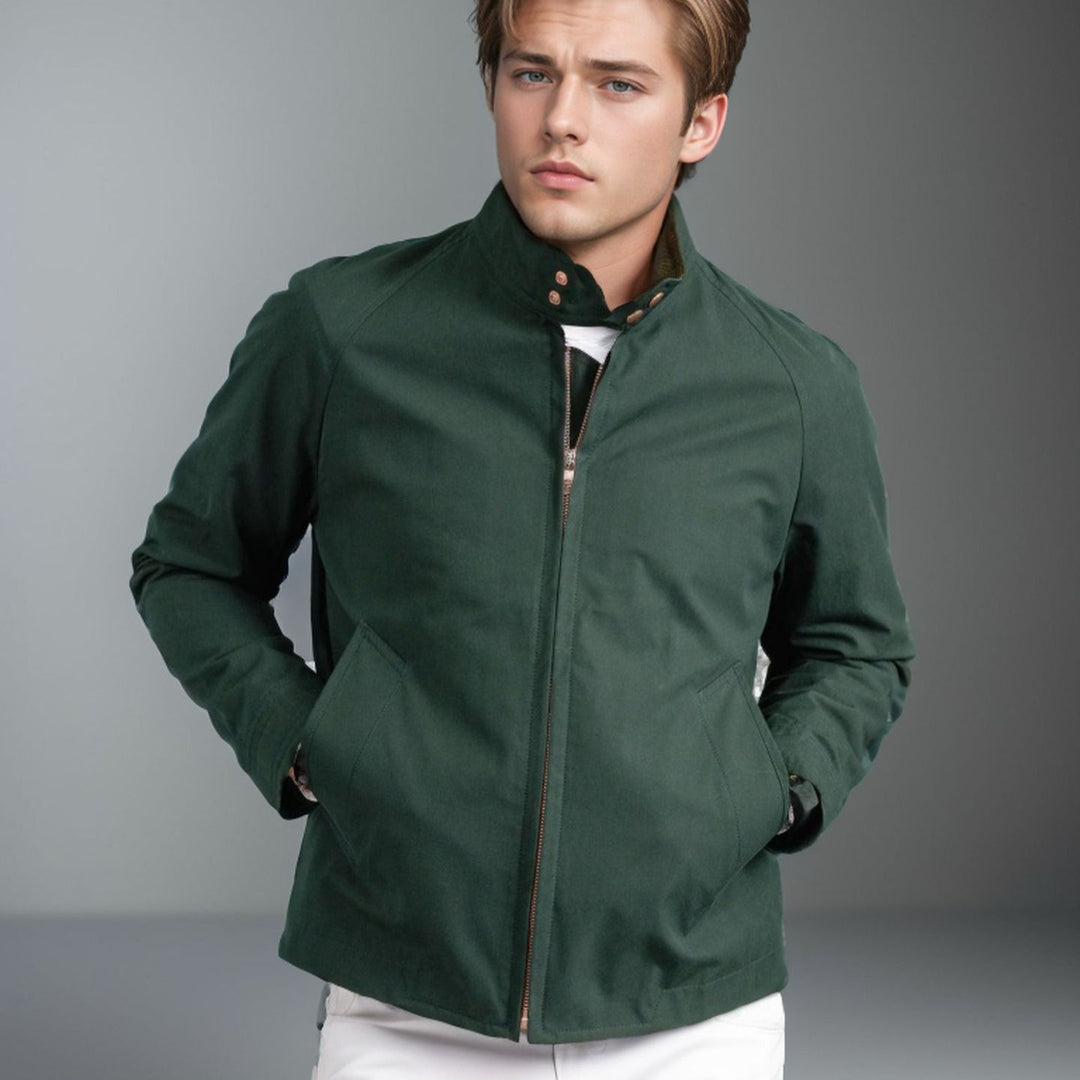 Herren lässige und moderne Übergangsjacke Echoarchiv