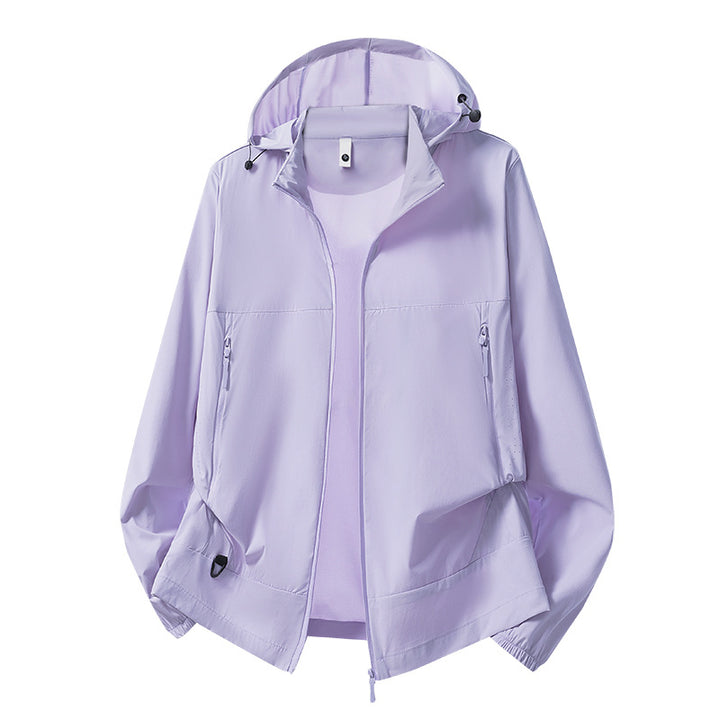 Herren Leichte Softshell-Übergangsjacke mit Kapuze, wind- und wasserabweisender Hülle & verstellbarem Kordelsaum Echoarchiv