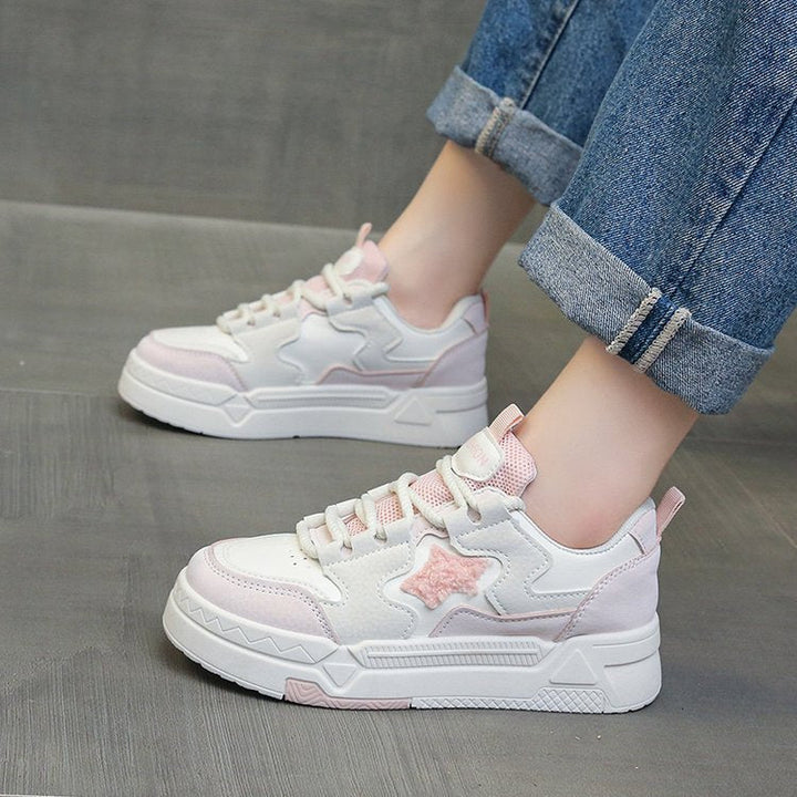 Damen Sneakers mit glitzerndem Sternenapplikation und komfortabler Dämpfung Echo Archiv