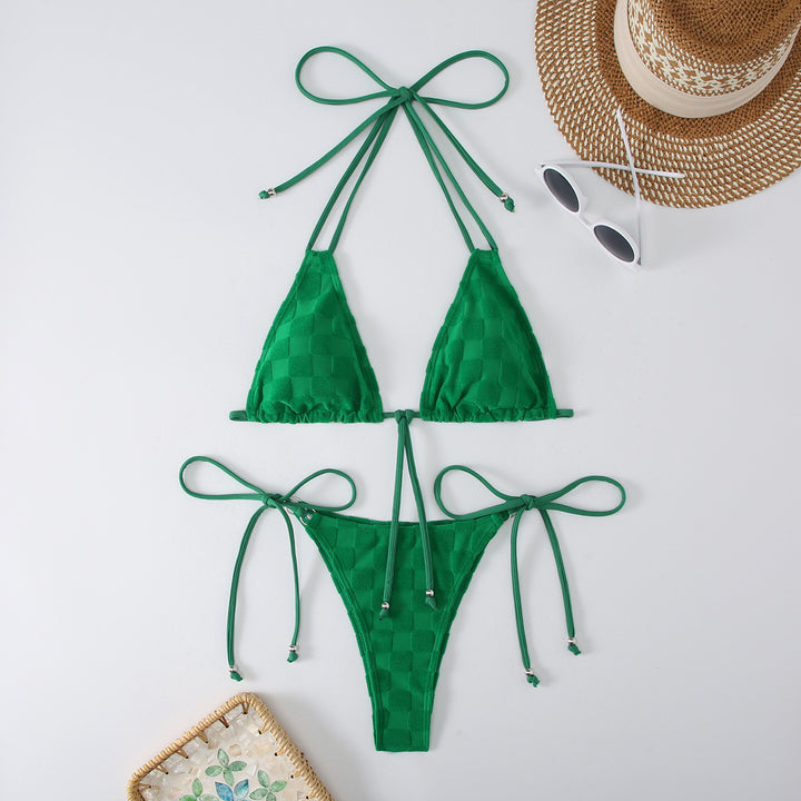 Damen Triangel-Bikini mit raffinierten Bindebändern Echo Archiv
