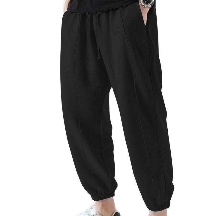 Herren Jogginghose mit seitlichen Taschen und elastischem Bund Echoarchiv