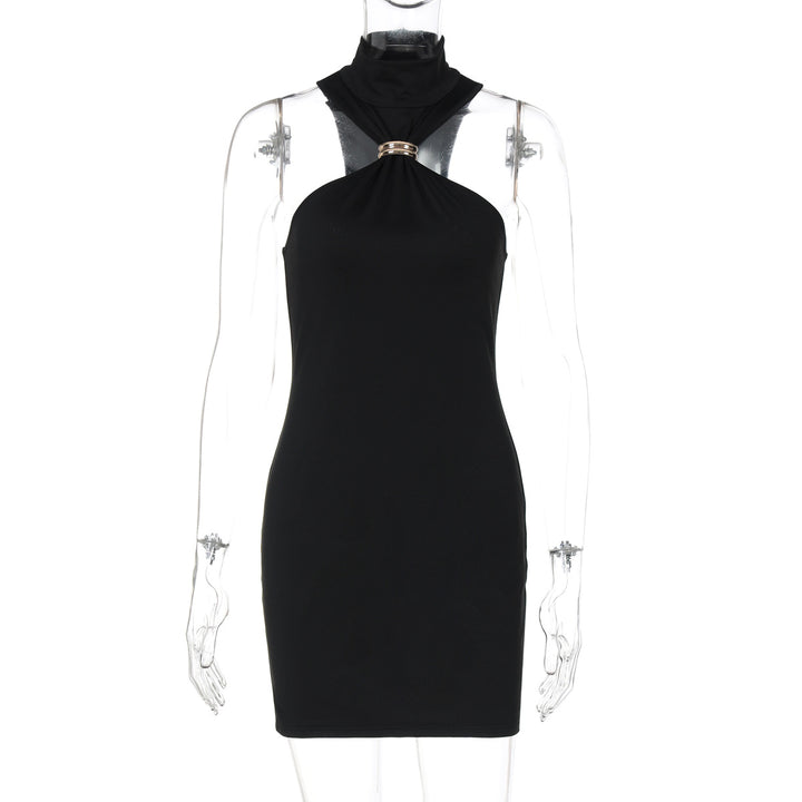 Damen Figurbetontes Minikleid mit elegantem Halterneck Echo Archiv