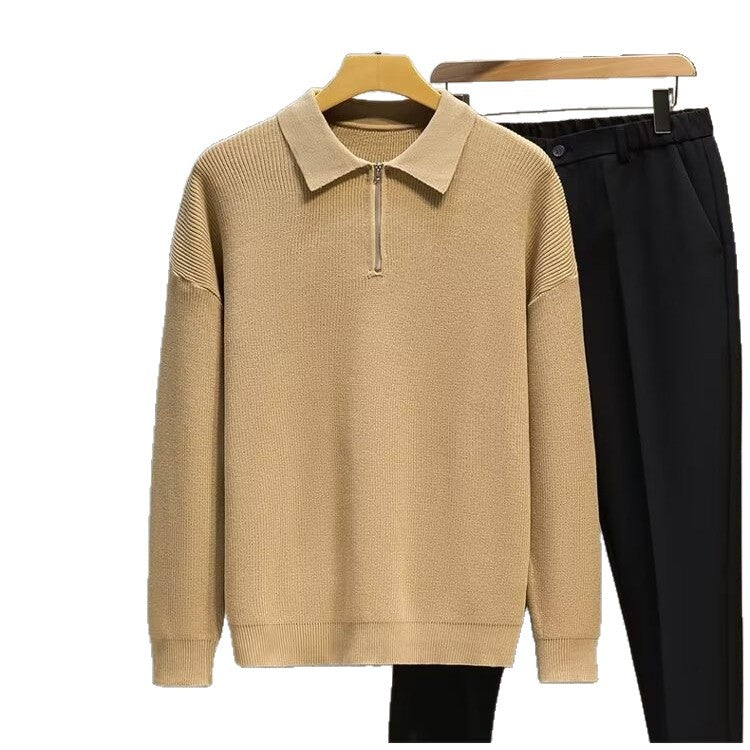 Damen Bequemer Grobstrickpullover – Mavelle