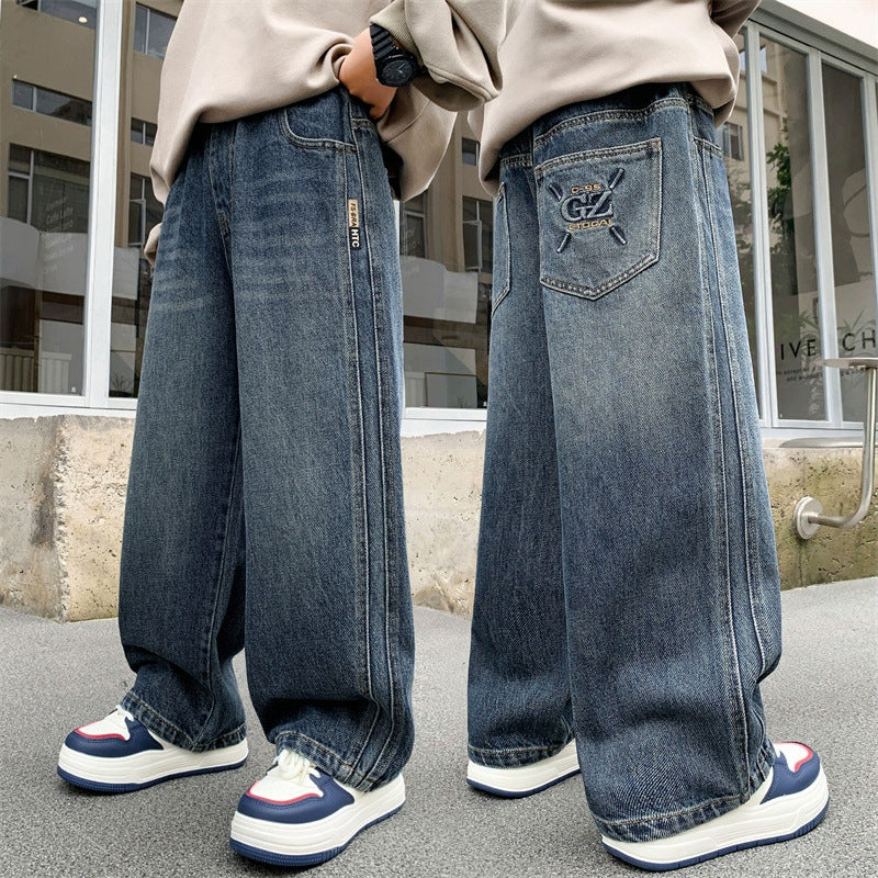 Unisex weite Cargo-Jeans im Streetwear-Style Echo Archiv