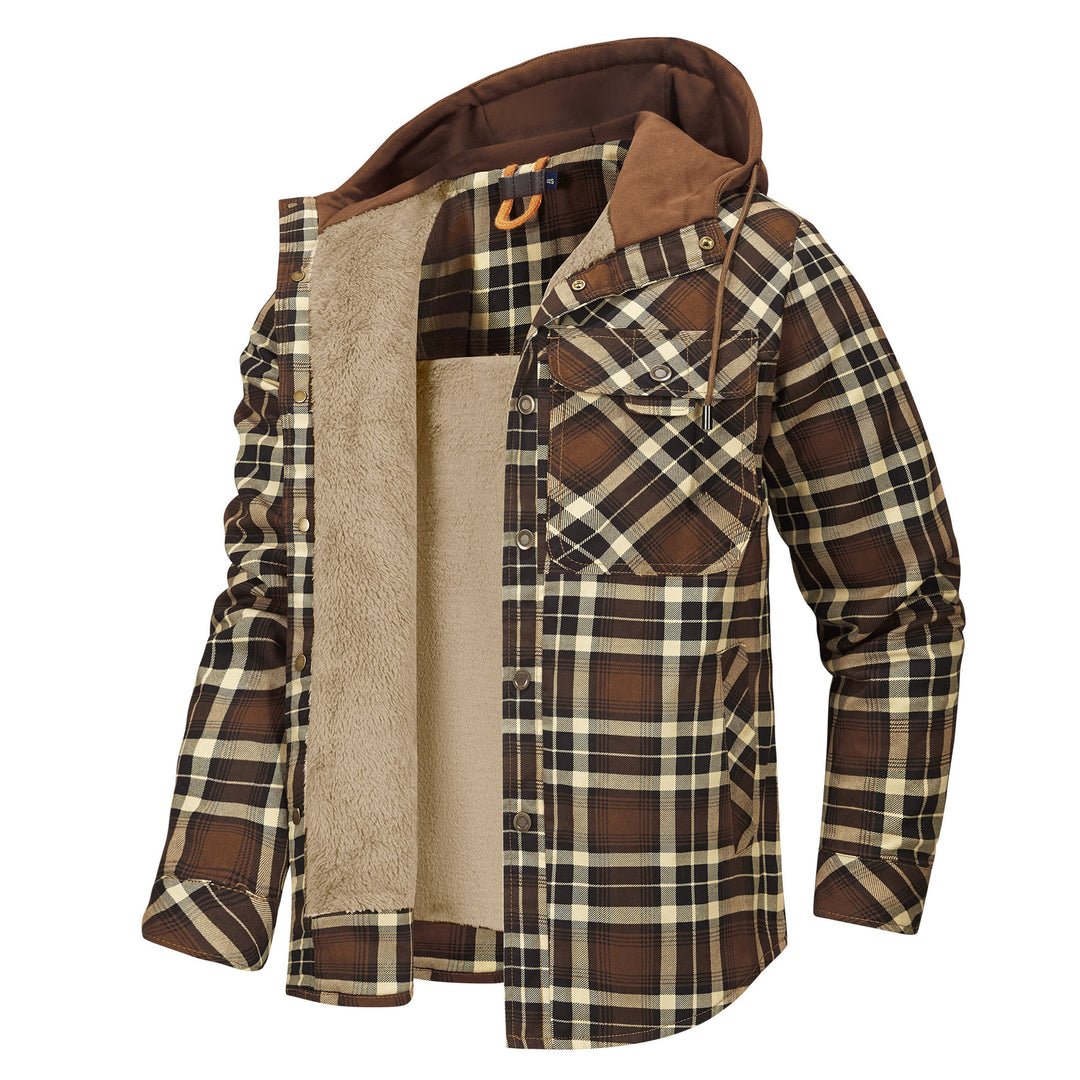Herren Flanelljacke mit weichem Futter Echoarchiv