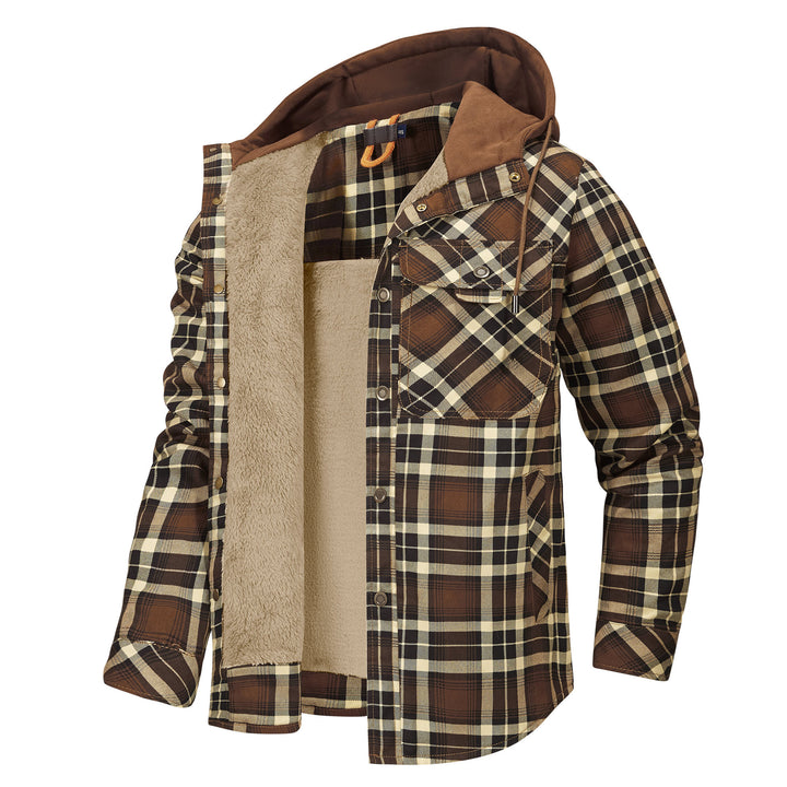 Herren Flanelljacke mit weichem Futter Echoarchiv