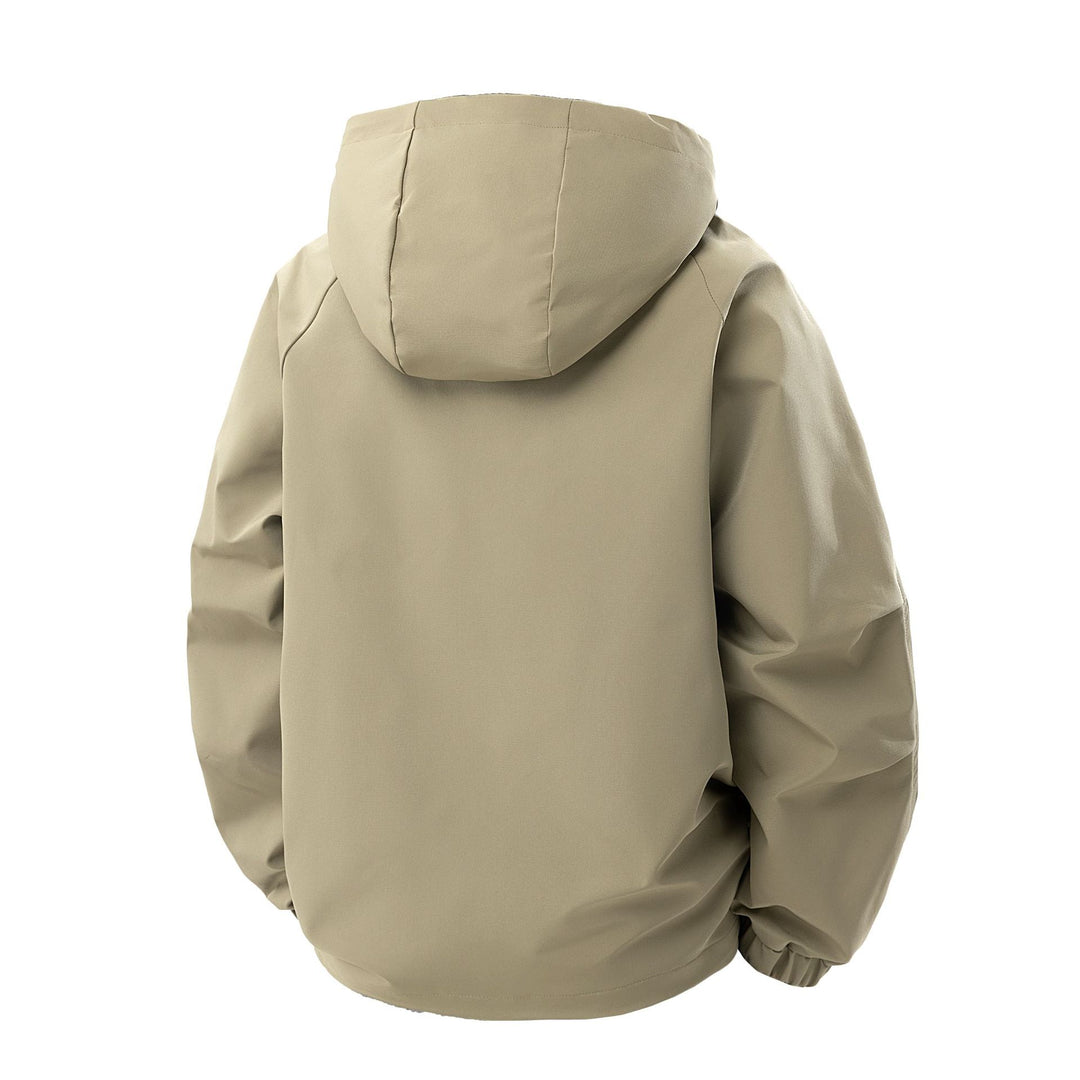 Herren Wasserabweisende urbane Parka‑Jacke mit verstellbarer Kapuze und Multifunktions‑Taschen Echo Archiv