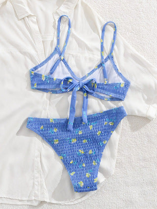 Damen Bikiniset mit verstellbarem Oberteil und hohem Bund Echo Archiv