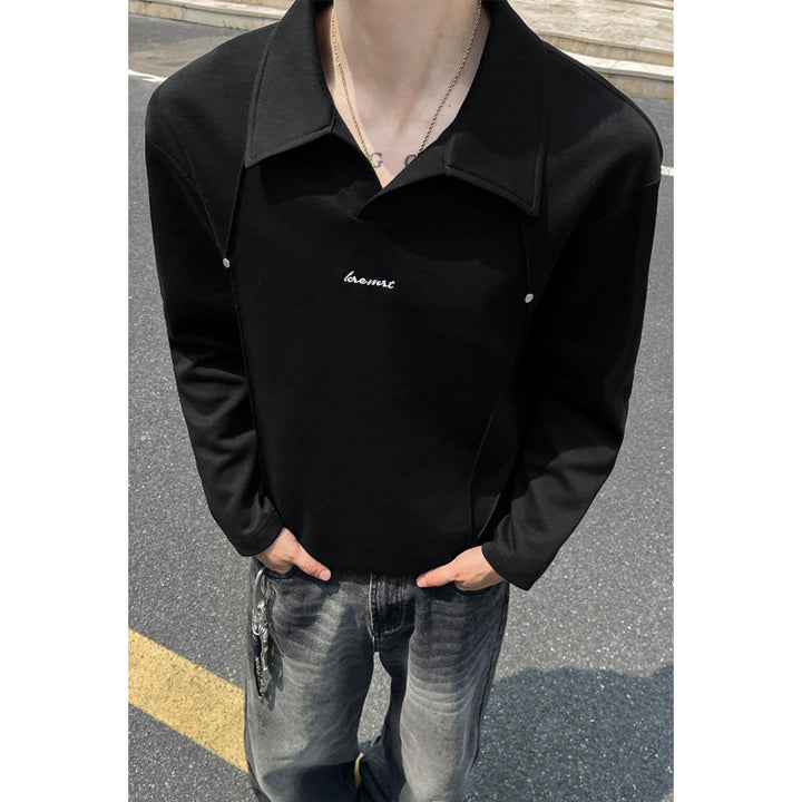Herren Sportliches Langarm-Polo-Shirt Echo Archive