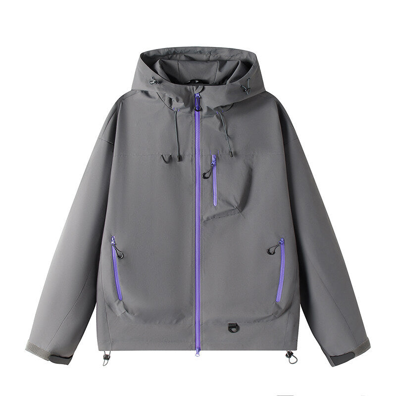 Herren wasserfeste multifunktionale Outdoorjacke Echoarchiv