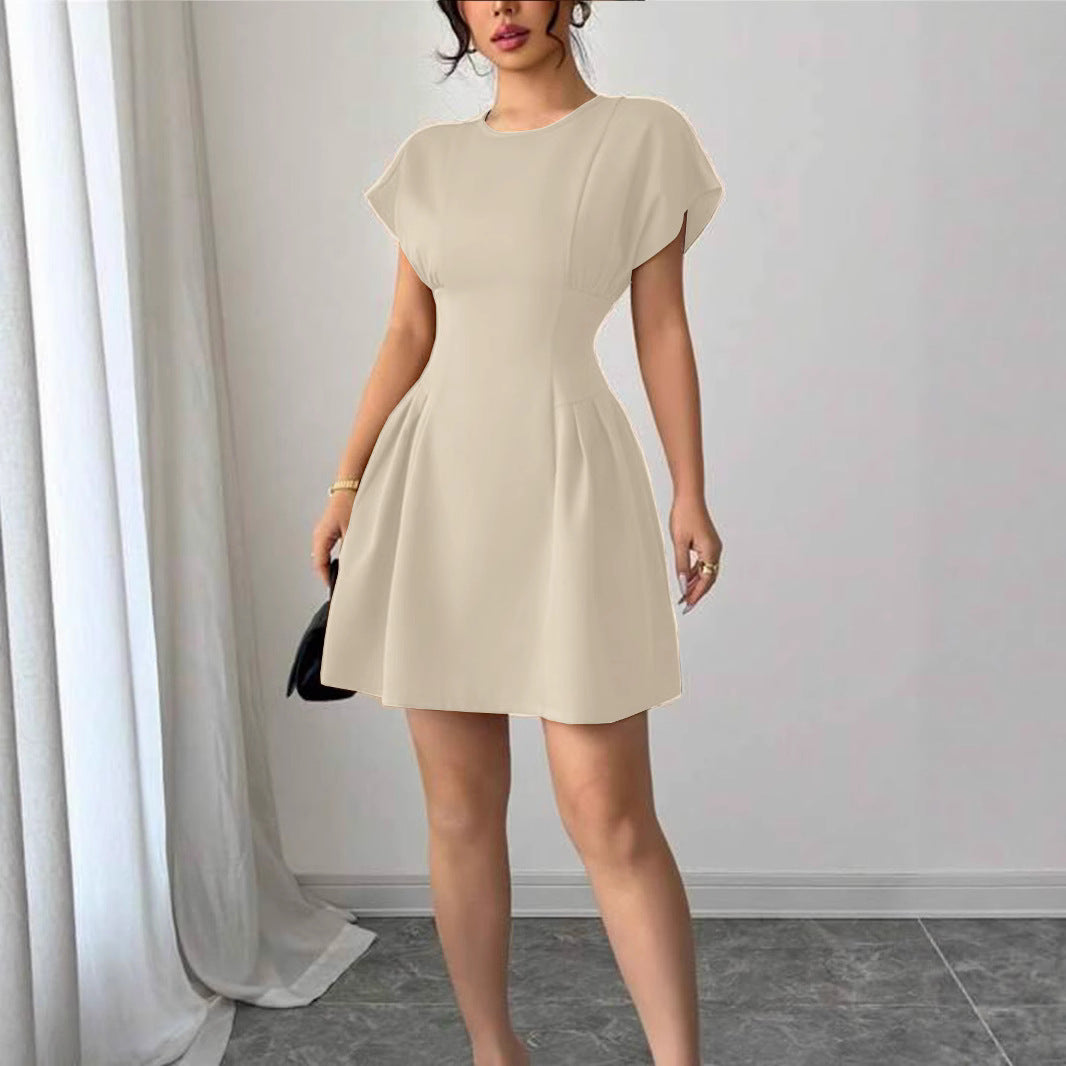 Damen Wickelkleid mit elegantem Schnitt und fließendem Rock Echo Archiv
